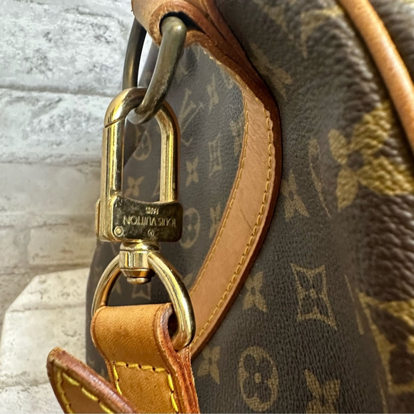 Louis Vuitton Keepall Bandoulière 55 Monogram Boston Travel Duffel Vintage - Picture 12 of 14